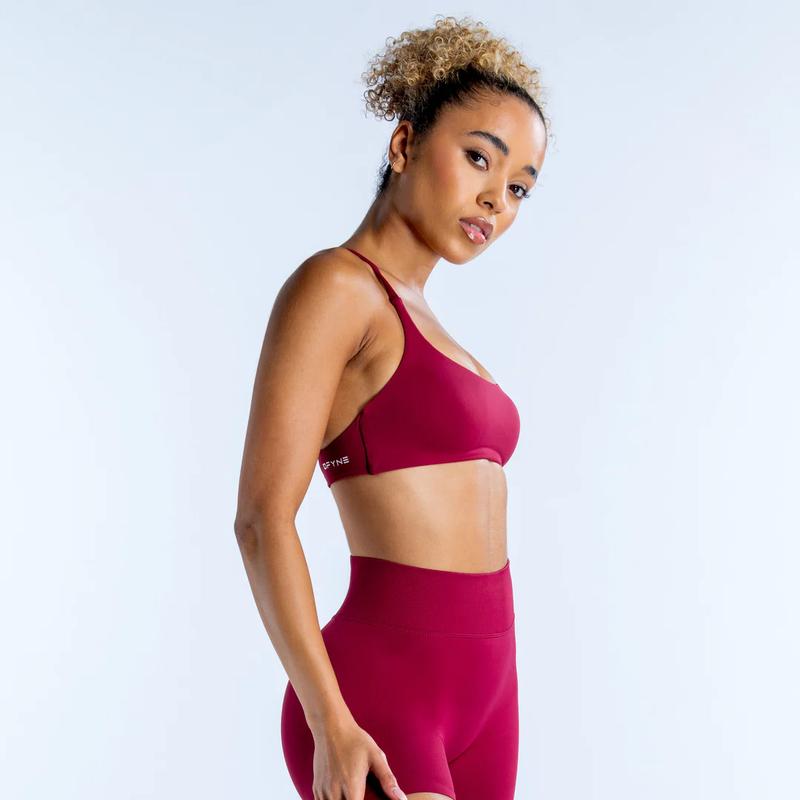 DYFNE  Dynamic Twist Back Bra – Bold, Supportive, and Stylish!