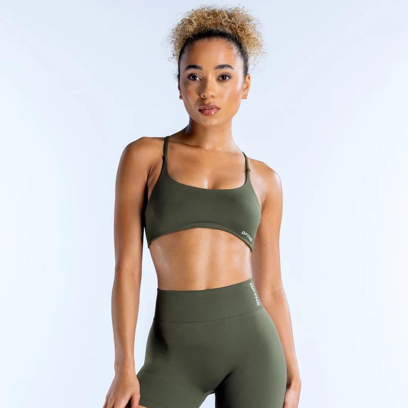 DYFNE  Dynamic Twist Back Bra – Bold, Supportive, and Stylish!