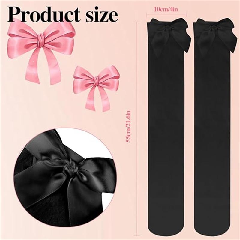 [Knee High Socks,Christmas gift]Cute Stockings for Women,Minimalist Comfort Basic Thigh High Stockings,Stocking Cosplay,Maid Costume, free shipping,