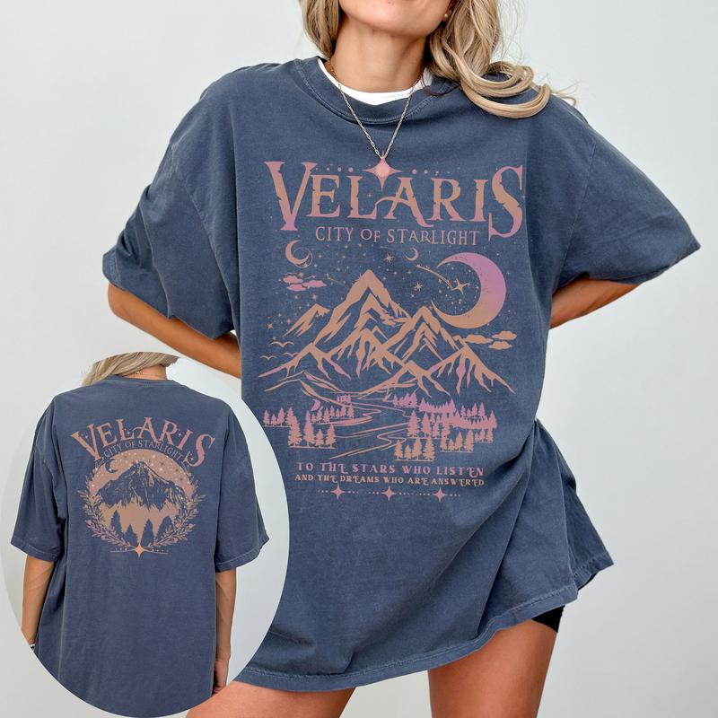 Velaris Shirt, ACOTAR , City Of Starlight, Night Court T-Shirt, Quotes, Sarah J Maas Apparel, Book Lover Gift, acosf T-shirts, Crewnecks, Hoodies – Gifts Suitable for Anyone T-shirts, Crewnecks, Hoodies – Gifts Suitable for Anyone Casual Comfort Cotton