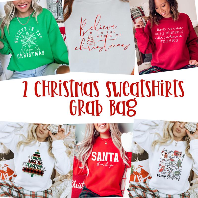 Christmas Sweatshirt Grab Bag