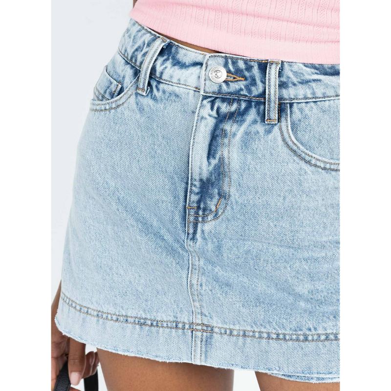 Heuston Skort Denim Lower Impact