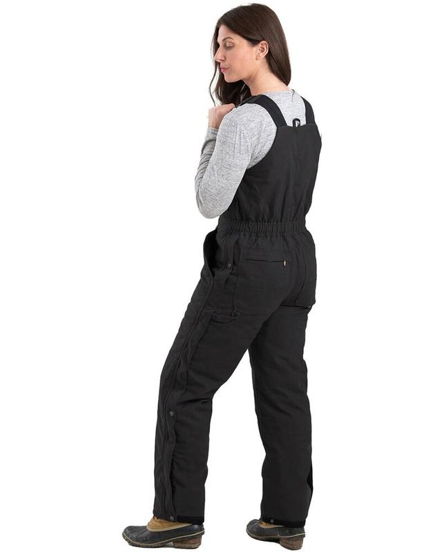 Ladies Softstone Duck Insulated Bib Overall