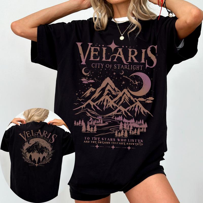 Velaris Shirt, ACOTAR , City Of Starlight, Night Court T-Shirt, Quotes, Sarah J Maas Apparel, Book Lover Gift, acosf T-shirts, Crewnecks, Hoodies – Gifts Suitable for Anyone T-shirts, Crewnecks, Hoodies – Gifts Suitable for Anyone Casual Comfort Cotton