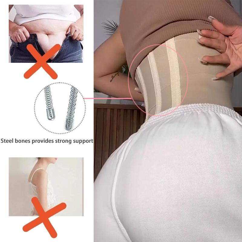 Fajas Colombians Waist Trainer Double Compression BBL Shaper Tummy Control Slimming Sheath Flat Belly Adjustable Shapewear