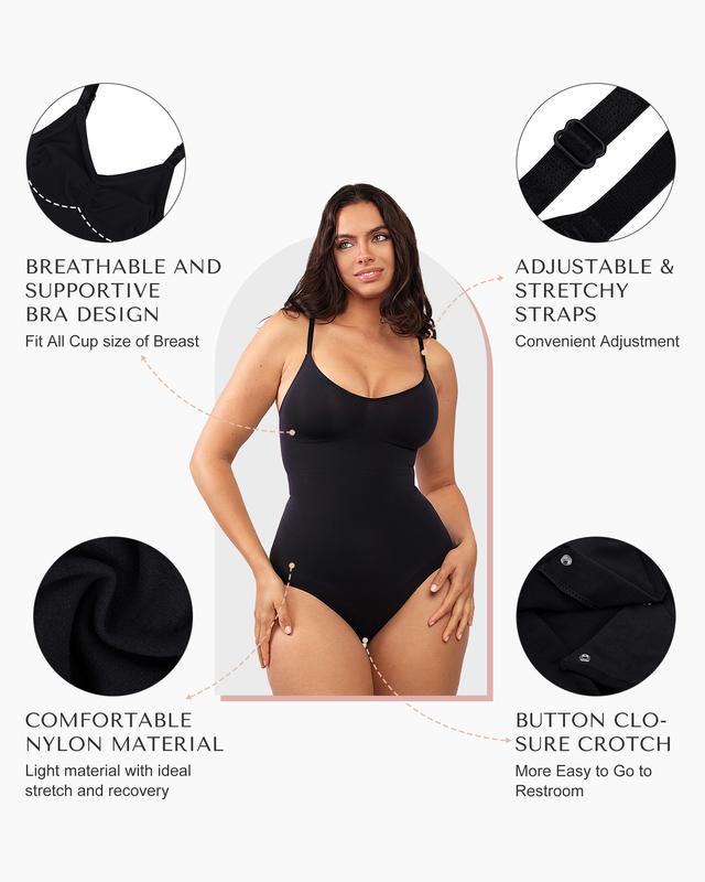 Shapellx Seamless Ultra Comfy Bodysuit Womenswear Tops