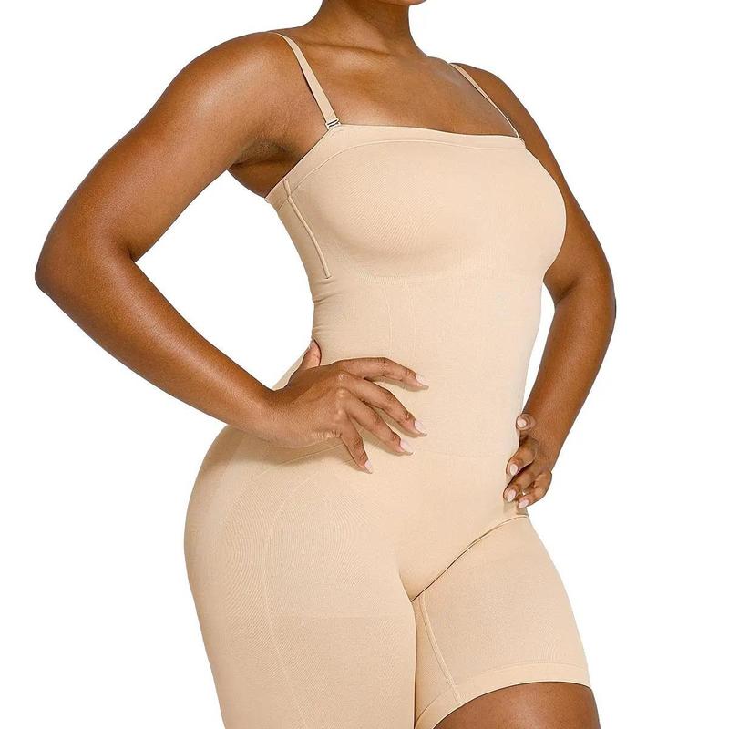 Shapellx Seamless Sculpt Strapless Bodysuit Comfort Womenswear Daily Dress Live