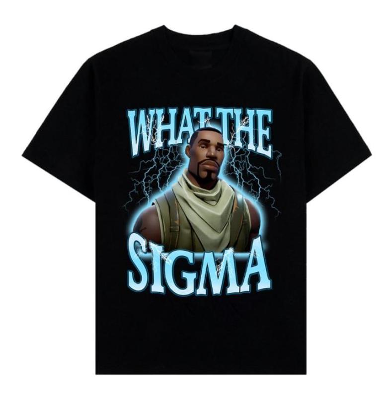 Ye Defaut Fortnite What The Sigma Funny Meme T-Shirt, Hoodie, Sweatshirt S-3XL,Streetwear Underwear Summer Casual Crewneck Shortsleeve Womenswear Tops