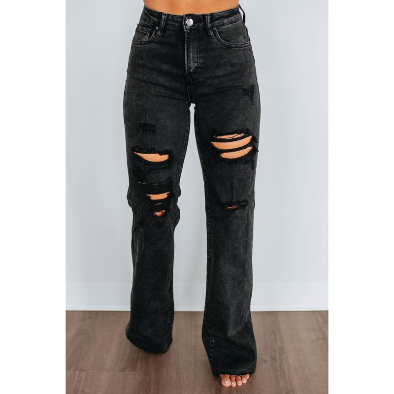 Georgia Risen Jeans - Vintage Black