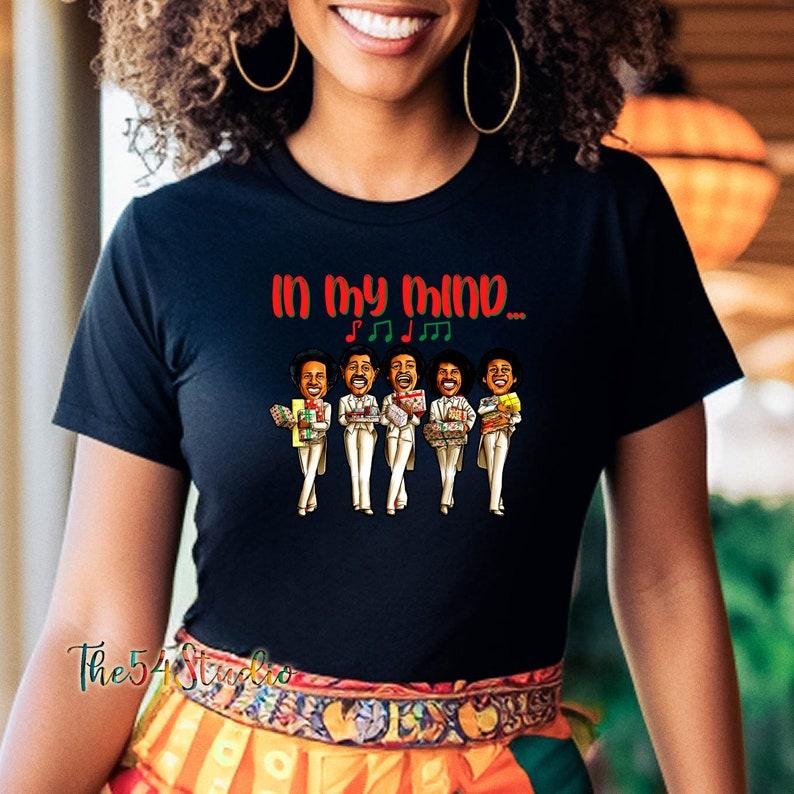 Temptation “In My Mind” Black Family Matching Funny Christmas Shirt Toddler Youth 4x 5x