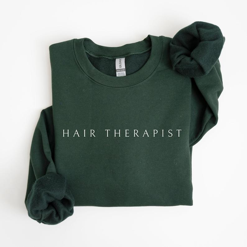 Hairstylist Shirt Hairstylist Sweatshirt Gift, Hair Stylist Sweatshirt Hairdresser Cosmetology Sweatshirt, Beauty School Beauty Salon Gift