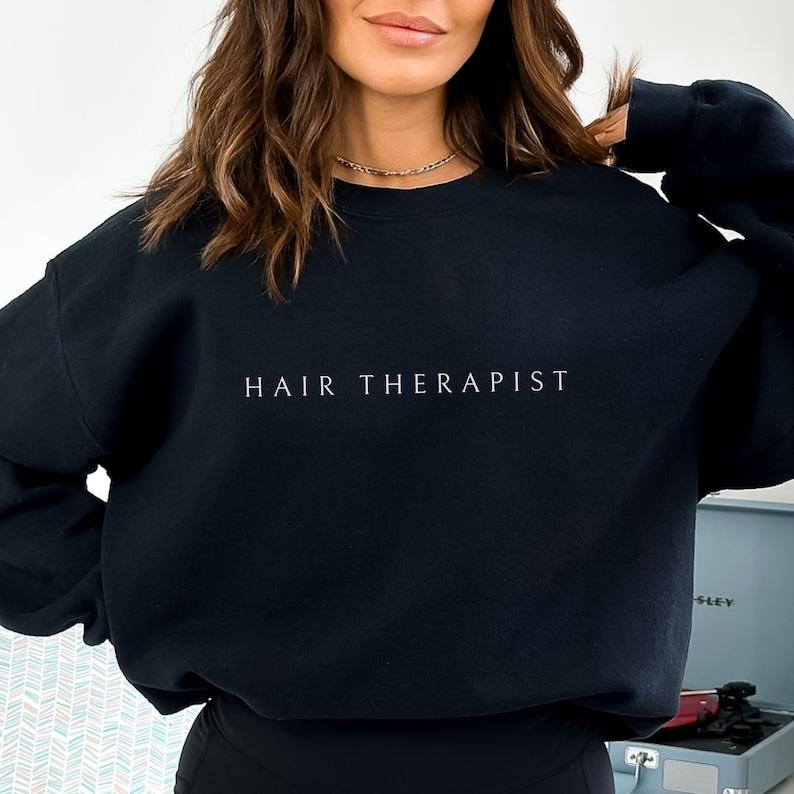 Hairstylist Shirt Hairstylist Sweatshirt Gift, Hair Stylist Sweatshirt Hairdresser Cosmetology Sweatshirt, Beauty School Beauty Salon Gift