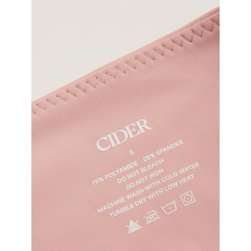 Cider [11 colors, size 0-24] High Stretch Double Layered Strapless Pink Tube Top