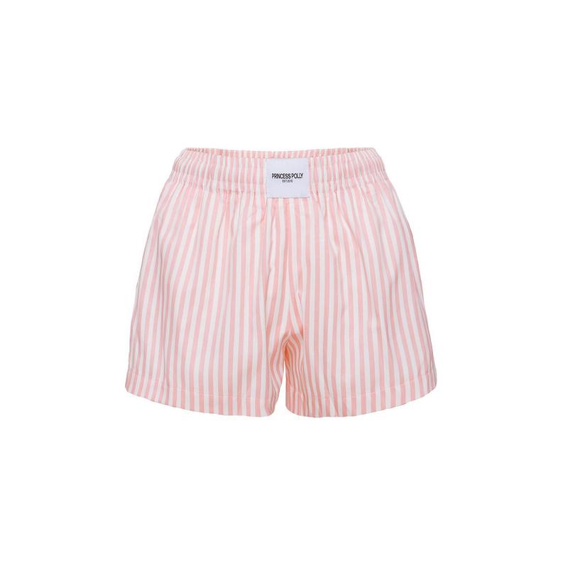 Sincar Boxer Shorts Pink   White Stripe