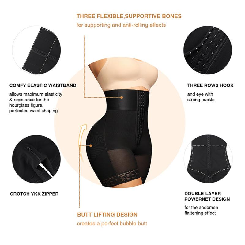 COODO Hip-lifting pants,Plump buttocks shaping,Hip-slimming underwear,Safety pants,Tummy-tightening underwear,Buttocks shaping,Waist-slimming design,Comfortable tummy control,Safety protection,Tummy Control Hip-lifting Pants,High-waist Shapewear