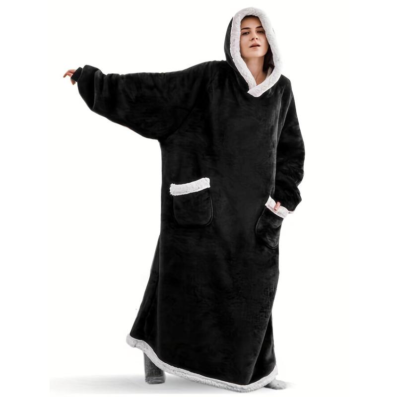 robe blanket - Plus Size Casual Lounge Robe - Flannel - Cozy! Comfy! Cloudlike! Yours!