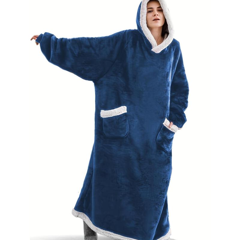 robe blanket - Plus Size Casual Lounge Robe - Flannel - Cozy! Comfy! Cloudlike! Yours!