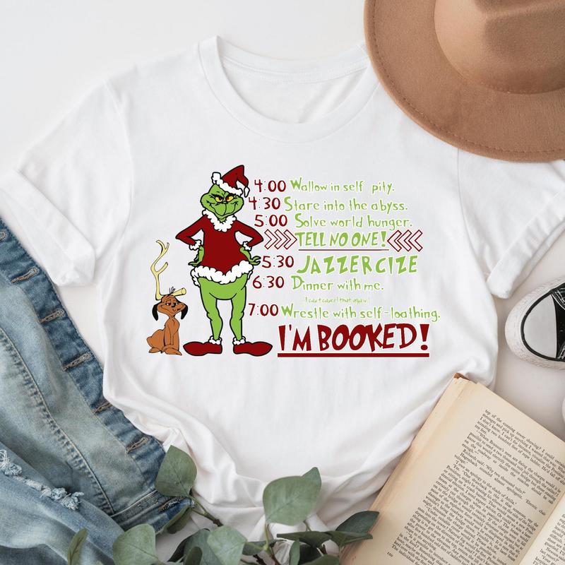 Funny Christmas Shirt, Santa Gri.nch T-Shirt, Grin.ch Christmas Shirt, Grin.chmas T-Shirt, Family Christmas Tee, Merry Christmas T-Shirt