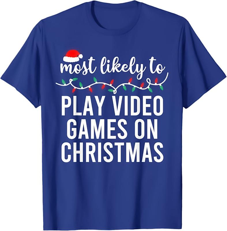 Most Likely To Christmas SHIRT, Matching Family Pajamas TEES, Funny T-Shirt, UNISEX