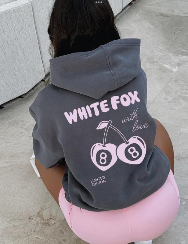 White Fox Tracksuit Hoodie Women White Fox Clothes  White Fox Sweatshirt Womens Casual Everyday Comfort Womenswear Love Style