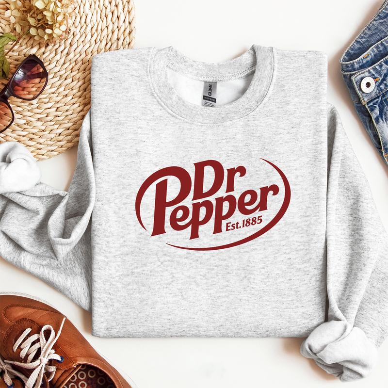 Dr. Pepper Sweatshirt, Dr Pepper Lover, Dr Pepper Gift, Gift for Girlfriend