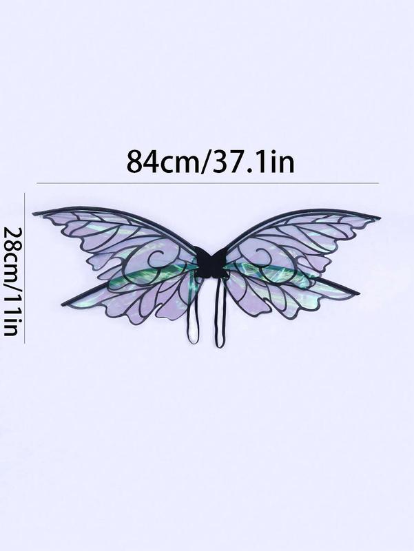 Butterfly Wings Costume for Women - Abnormity Polka Dot Cicada Fairy Angel Stage Performance Props - Womenswear