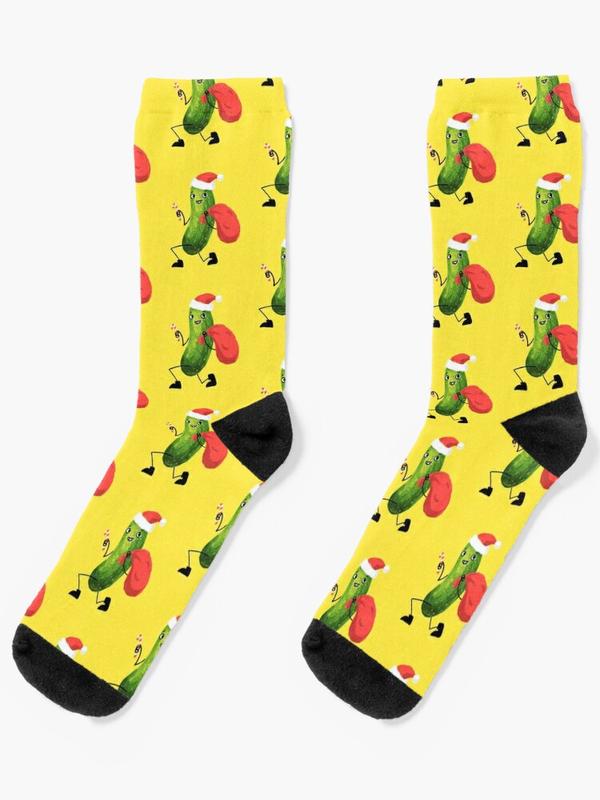 Christmas Pickle Socks